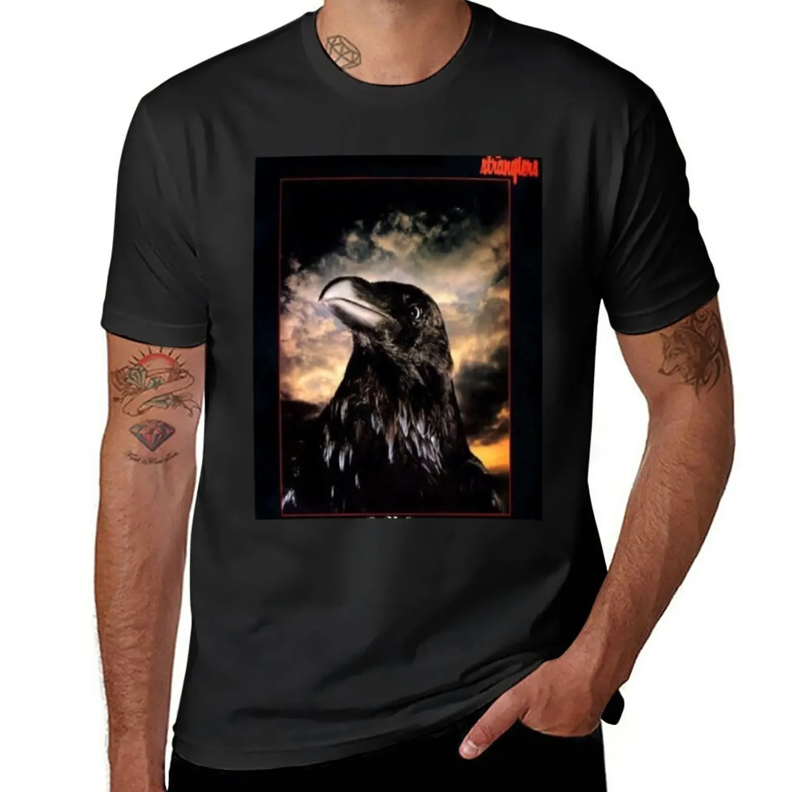 

Raven T-Shirt Short sleeve tee sports fans Blouse mens tall t shirts