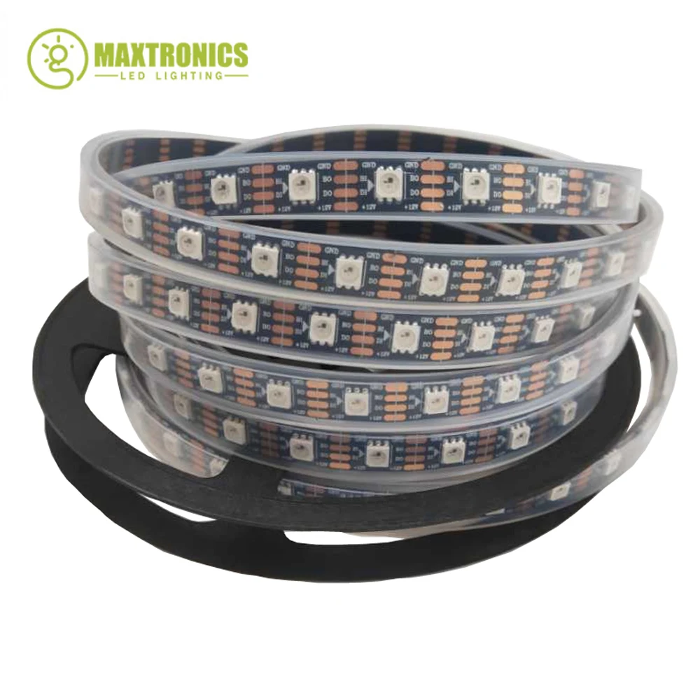 

WS2815 DC12V (WS2812B/WS2813) RGB LED Pixels Strip Light Tape Individually Addressable LED Dual-Signal 1m/5m 30/60/144 Pixels/m