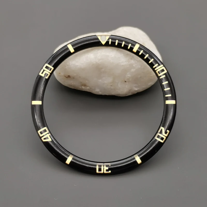 Flat Resin Aluminium Watch Bezel Insert