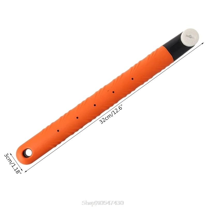 Replacement Handle For Wood Working Double Sides Stainless Steel Hand Tenon Fine PVC Handle N02 20