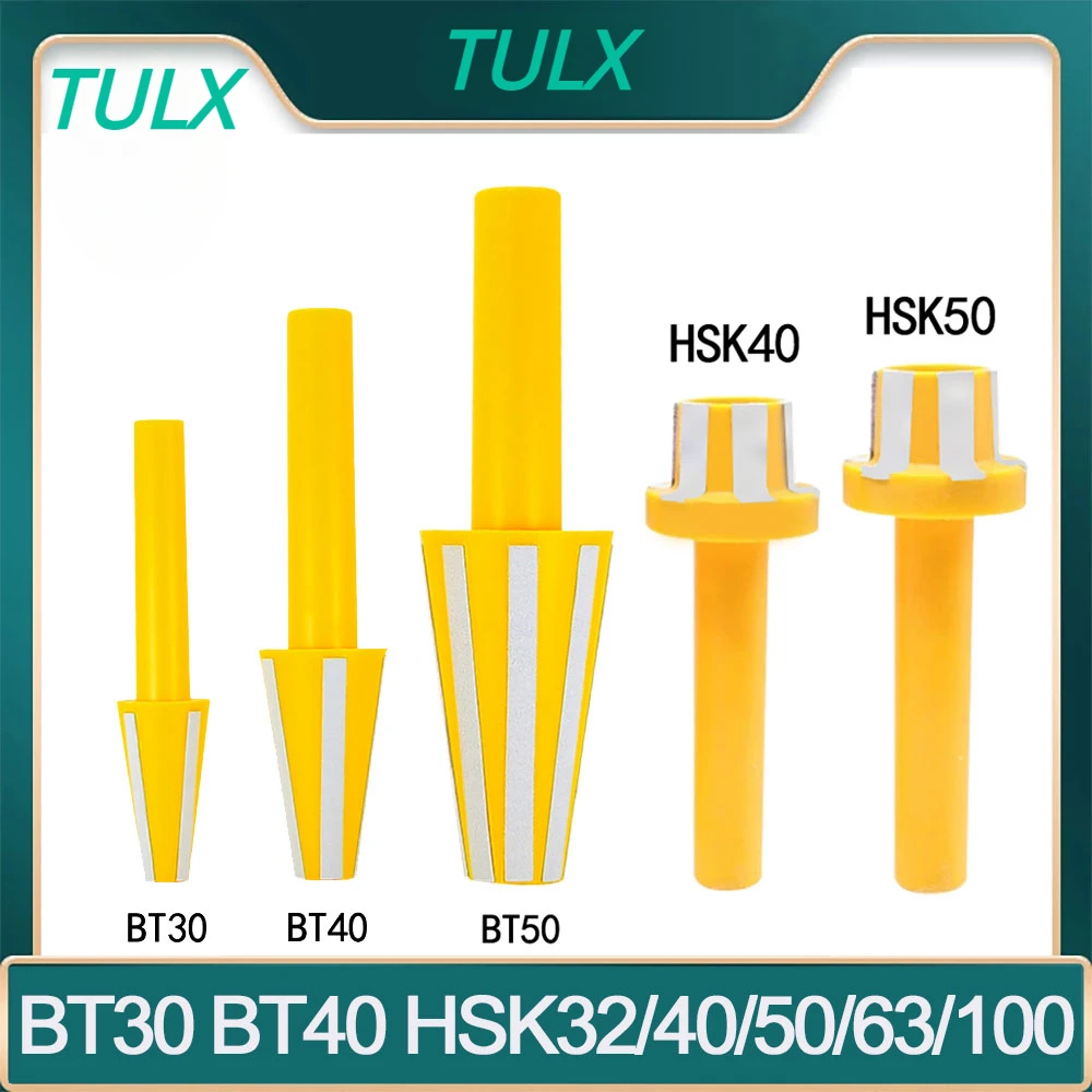 

BT30 BT40 BT50 HSK32 HSK40 HSK50 HSK63A HSK63F HSK Spindle Cleaning Rod Cleaner Brush Taper Collet Holder Wipe CNC Tool Holder