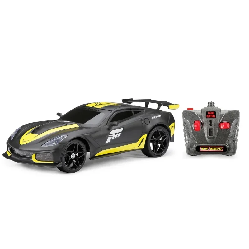 

Новый яркий (1:16) аккумулятор Forza Corvette с дистанционным управлением черный автомобиль, 942U-1 дети Tween