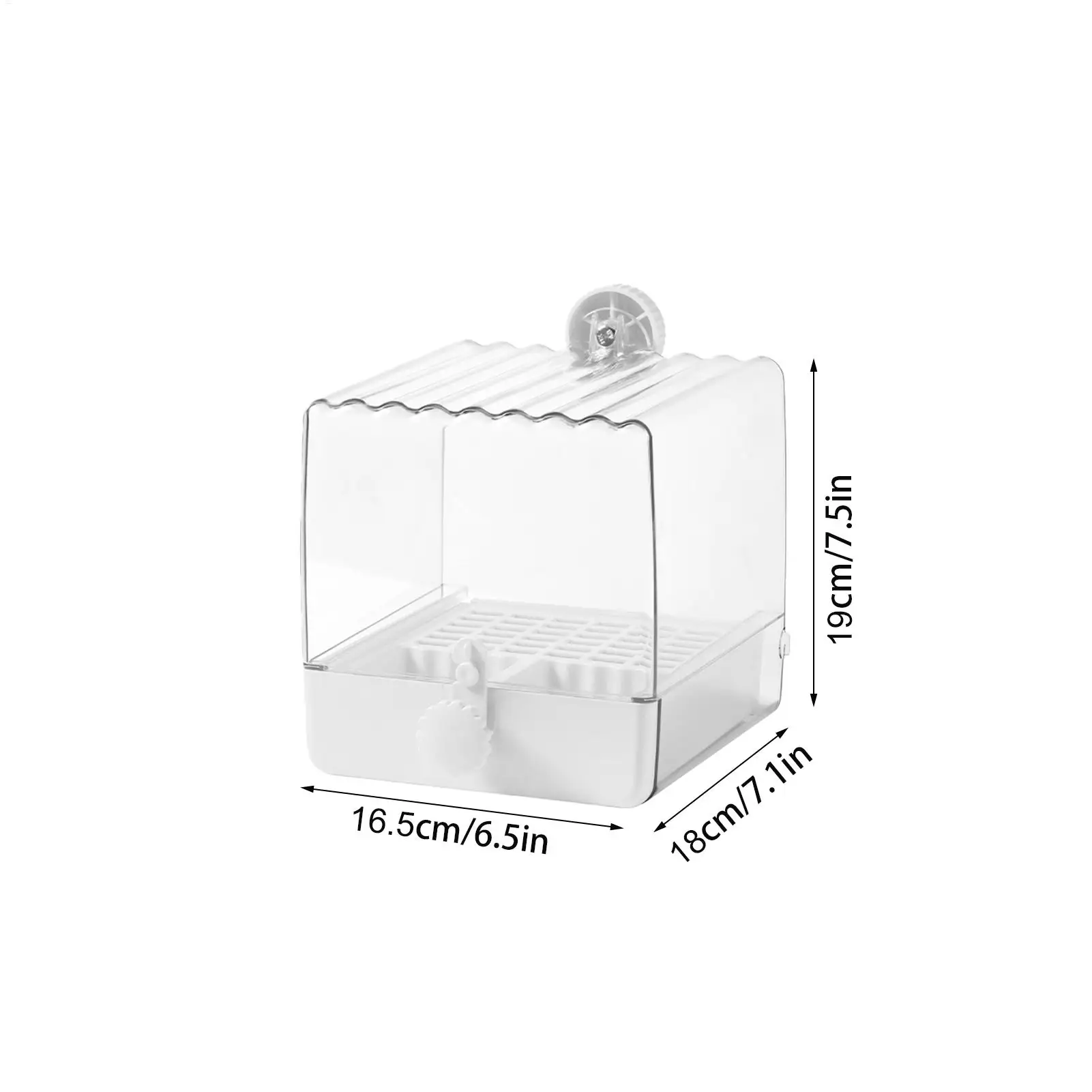 Parakeet Bath Birdbath Feeder Cockatiel Food Holder For Cage Accessories Small Medium Birds Parrots Lovebirds Finches Parakeets