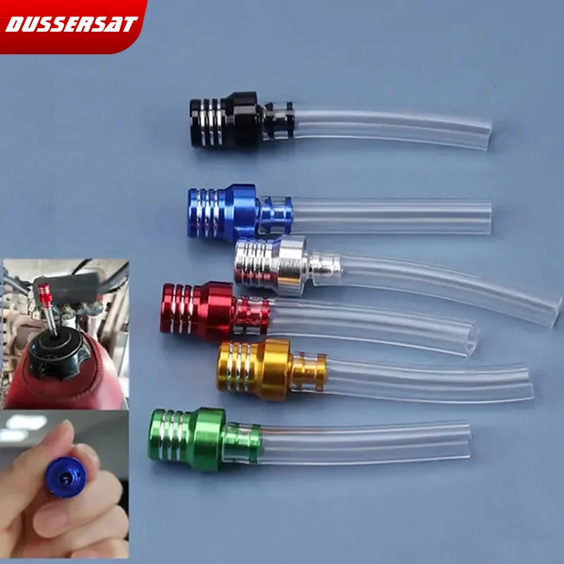 

1PC Motorcycle Gas Fuel Cap Valves Vent Breather Hoses 1 Way Valves For Motocross ATV Quad Dirt Pit Bike Fuel Tank Breather Pipe