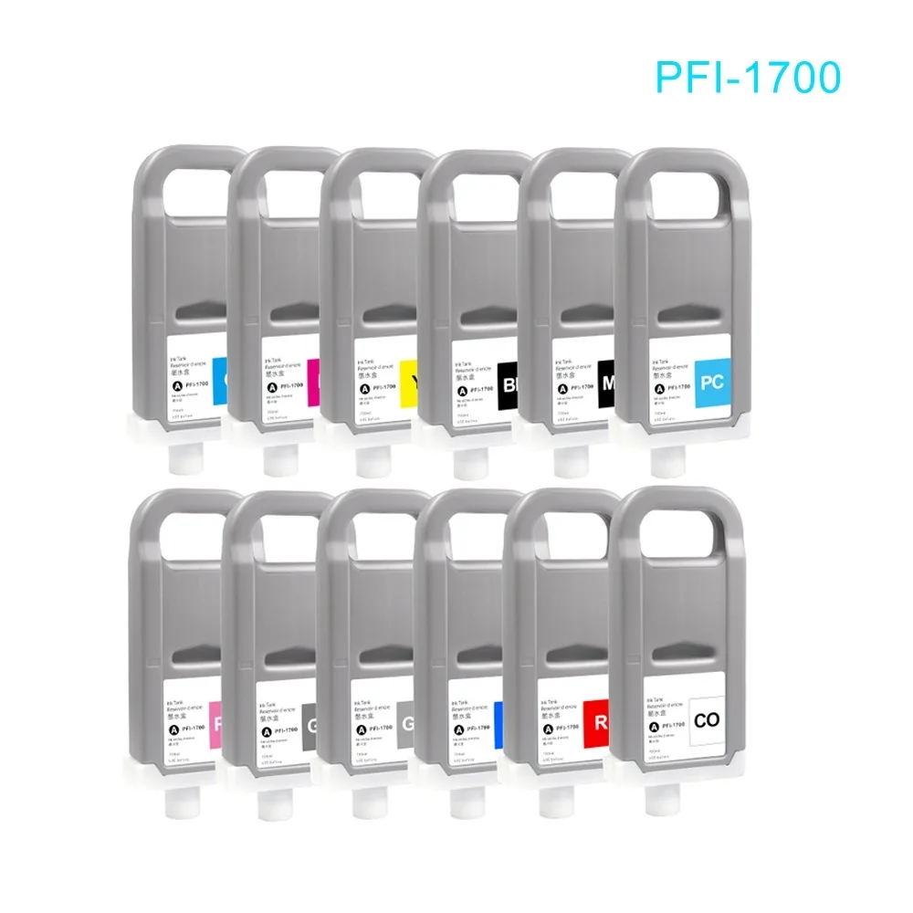 

Top Free PFI1700 PFI-1700 чернильный картридж 100% совместимый с Canon Pro 2000 4000 4000s 6000 6000s pro 2100 4100 с