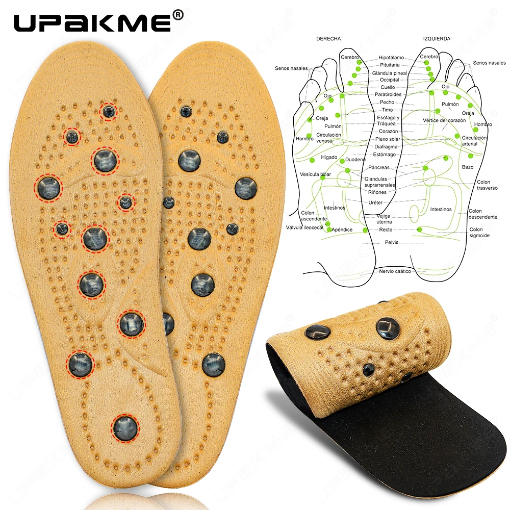 Therapy Massage Insoles for Foot Acupressure Shoes Soles