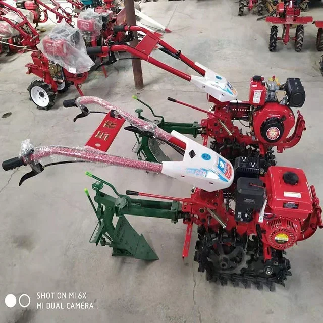 

Small Plough Machine Cultivator Gasoline and Engine Mini Self propelled Power Tiller Rotary Cultivator