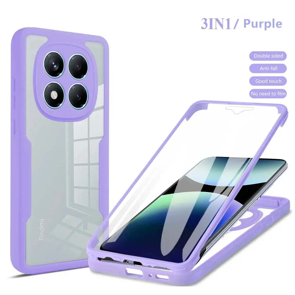 Ultimate 360° Full Cover Shockproof Clear Protection Case
