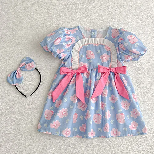 ملابس شقيقة صيفية جديدة لعام 2025 فساتين أميرات لل...