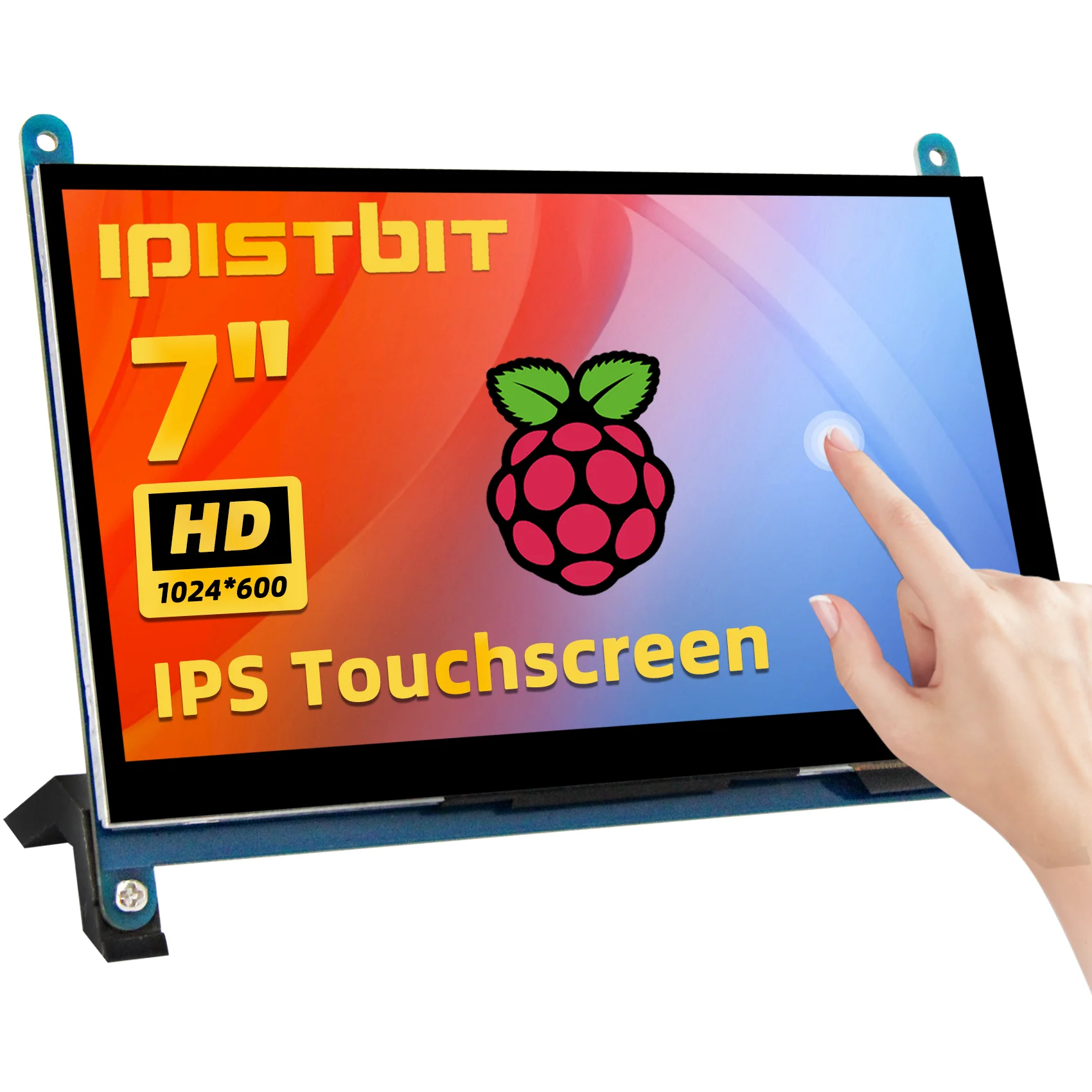 raspberry pi 7 inch screen, IPS TFT LCD HDMI Display Touch Screen Monitor 1024*600