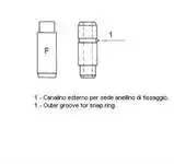 Abg25011S22 Per Supap Gaydi (16S, M166, Om604, Om605, Om606) W202 9300 W124 W124.