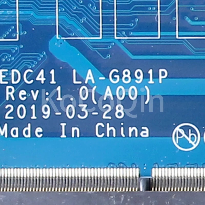 Dell Latitude 5400 Laptop Core i5 8th Gen Motherboard LA-G891P Rev 1.0 Dell Latitude 5400 Laptop Core i5 8th Gen Motherboard LA-G891P Rev 1.0