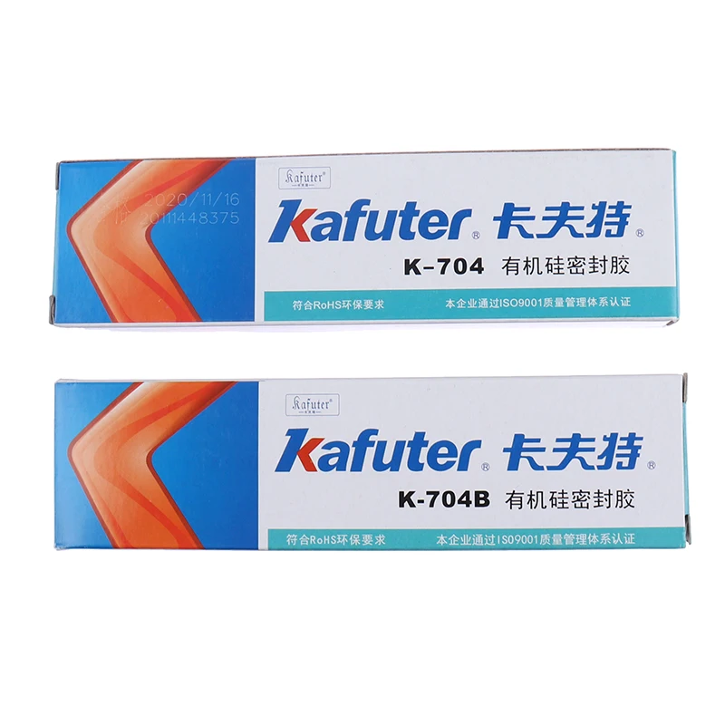 45g 실리콘 산업용 접착제 K-704 704B RTV 실리콘 고무 화이트/블랙 접착제 실리콘 실란트 사무용품