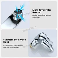 ก๊อกน้ำผสมแบบ 2 รู ก๊อกน้ำห้องน้ำ โลหะผสมสังกะสี แบบมือจับเดี่ยว ก๊อกน้ำแบบติดตั้งบนเคาน์เตอร์ 2 รู ก๊อกน้ำร้อนน้ำเย็น สำหรับบ้านและโรงแรม 4