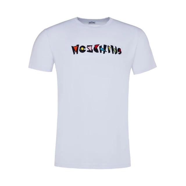 Tシャツ・カットソー Moschino SS25 Moschino Shirts White (251ZZ0239 02351001) Moschino shirt men 251ZZA023902351001 White classic neckline