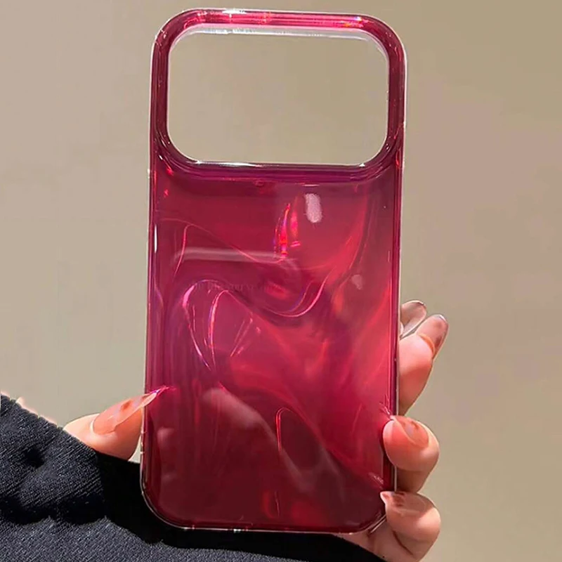 Luxury Claret Water Ripple Phone Case - Stylish and Elegant Design