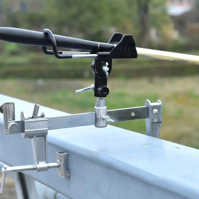 2 X Supporto Per Canna Da Pesca Stabile, Rotazione A 360 Gradi, AC049 - 9