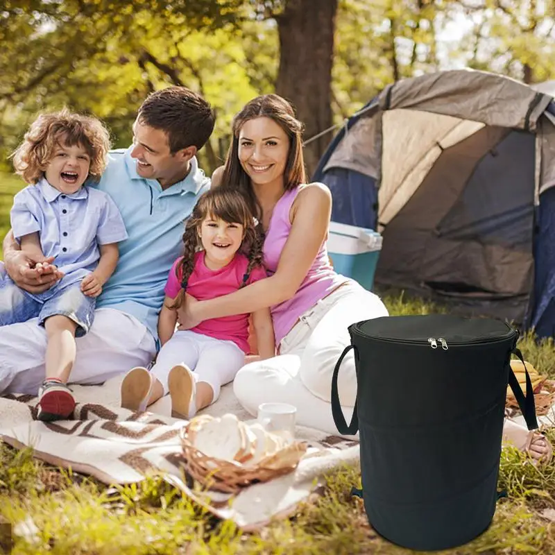 3 Sacchi Per Giardinaggio Da 120L: Raccolta Foglie Ed Erba Con Manici E Telaio Di Supporto, Verdi