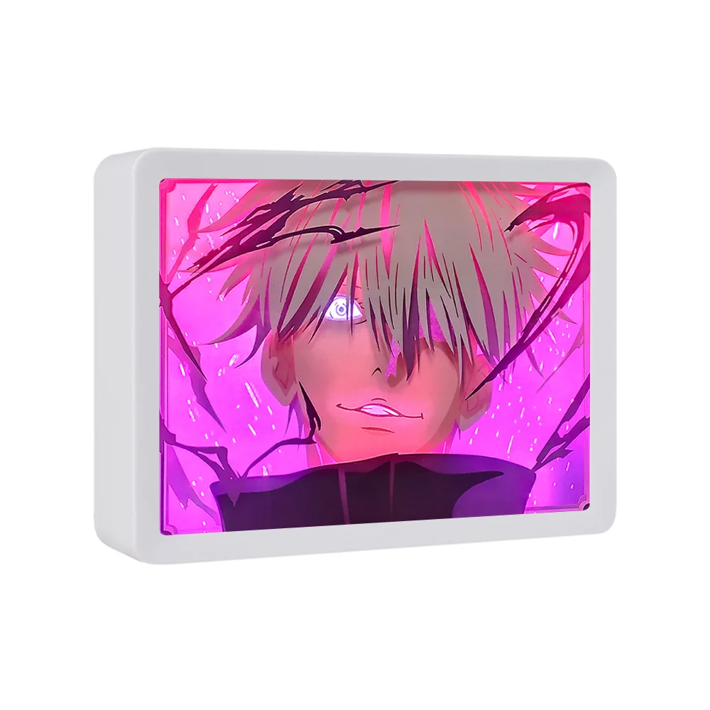 ShadowBoxAnimeLightBoxJujutsuKaisens3DPaperCutNightLightFor
