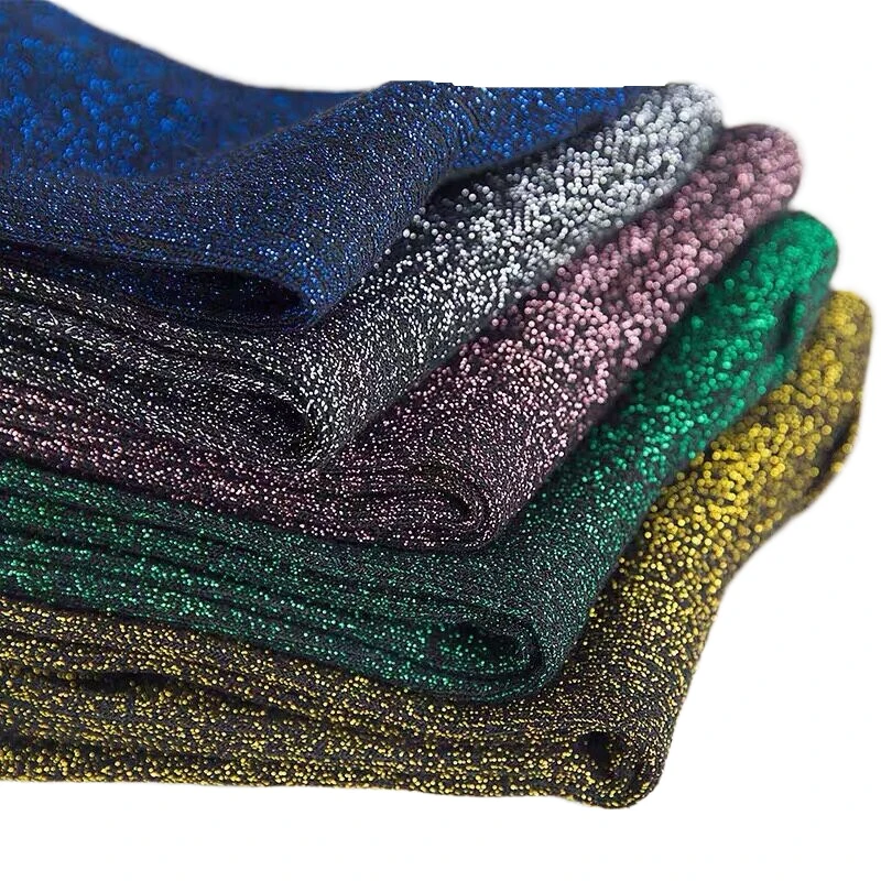 500g Metallic Yarn for hand knitting Crochet gold silver yarn to knit Colorful partner line threads DIY handmake Crocheting 3