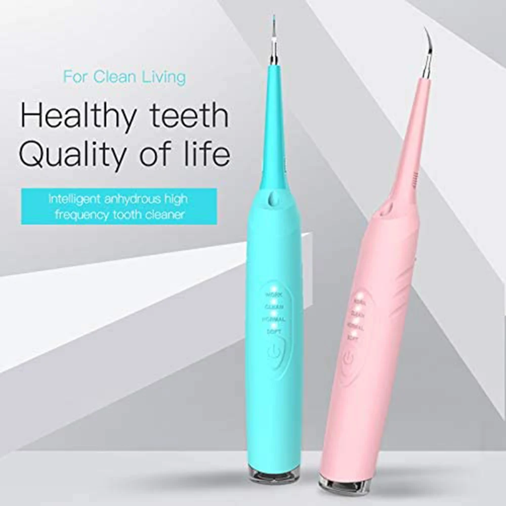 Ultrasonic Teeth Scaler Electric Rechargeable Teeth Cleaning Tools for Home Use Electric Cleaner