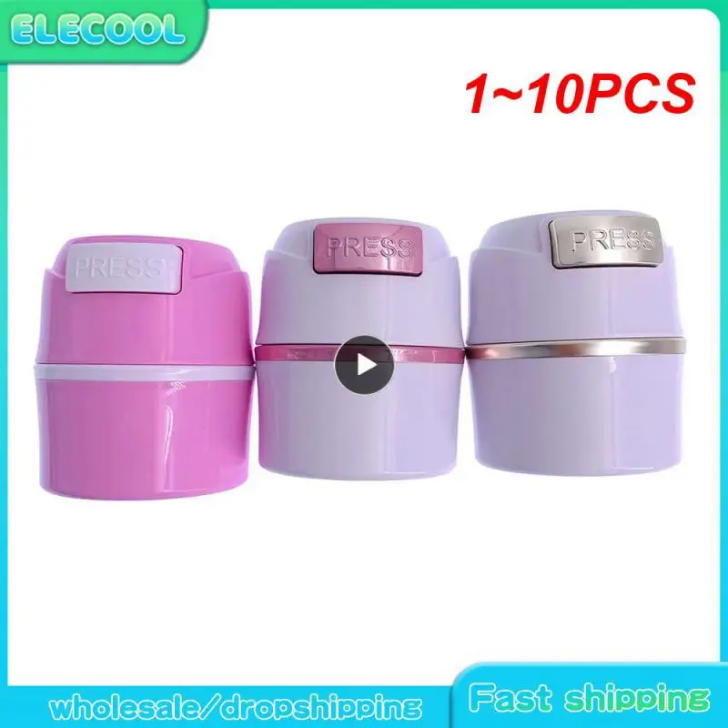 

1~10PCS Eyelash Glue Storage Tank Container Adhesive Stand Activated Carbon Sealed Storage Jar Eyelash Extension Makeup Tool