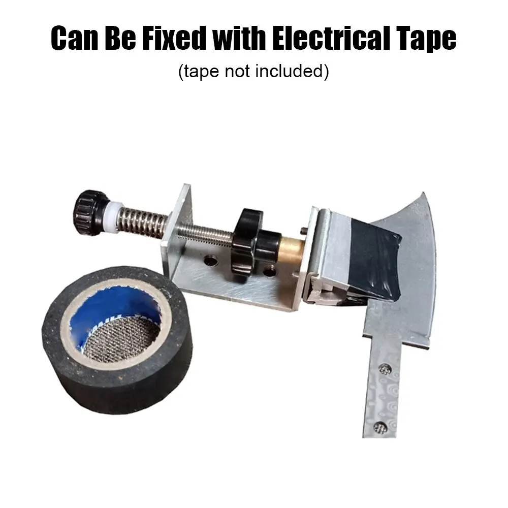 홈 주방 DIY 나이프 블레이드 고정 에지 앵글 샤프너 소용돌이 클램프 용 금속 360 도 플립 클립