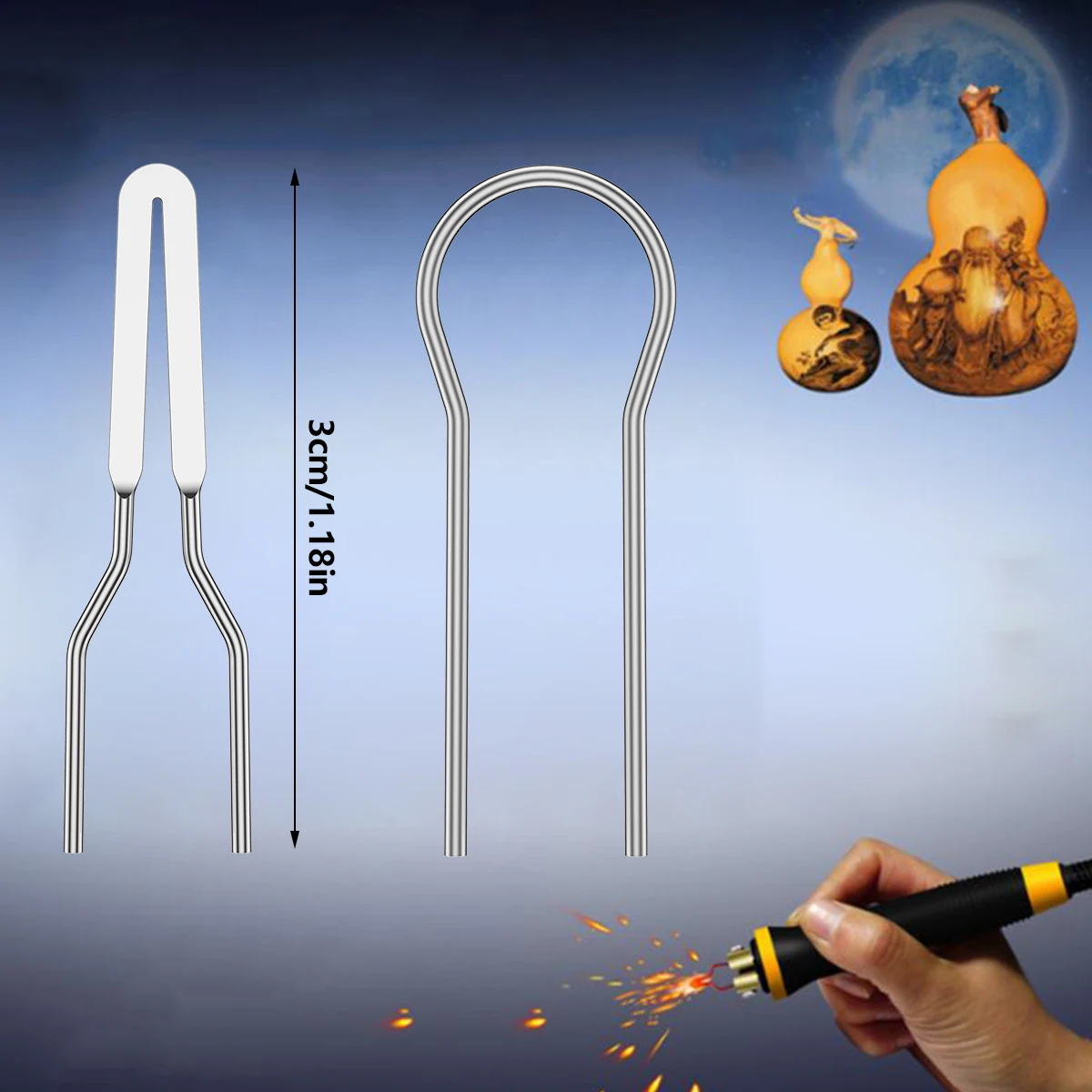 Adjustable Temperature Wood Burning Pen Tips
