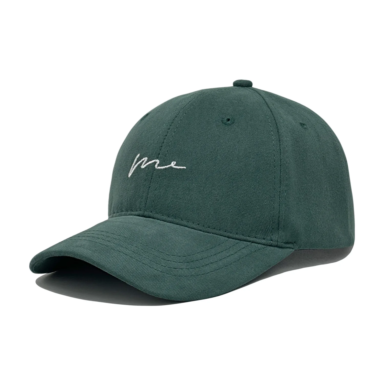 Boné de Beisebol Retrô com Bordado de Ondas Lavadas para Homens e Mulheres, Boné Snapback de Verão Estilo Hiphop com Proteção Solar Ajustável