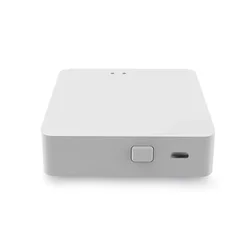 Smart Home Automation Hub with Tuya Zigbee & Bluetooth Integration - Voice - Activated Control via Alexa & Google Assistant (White)
