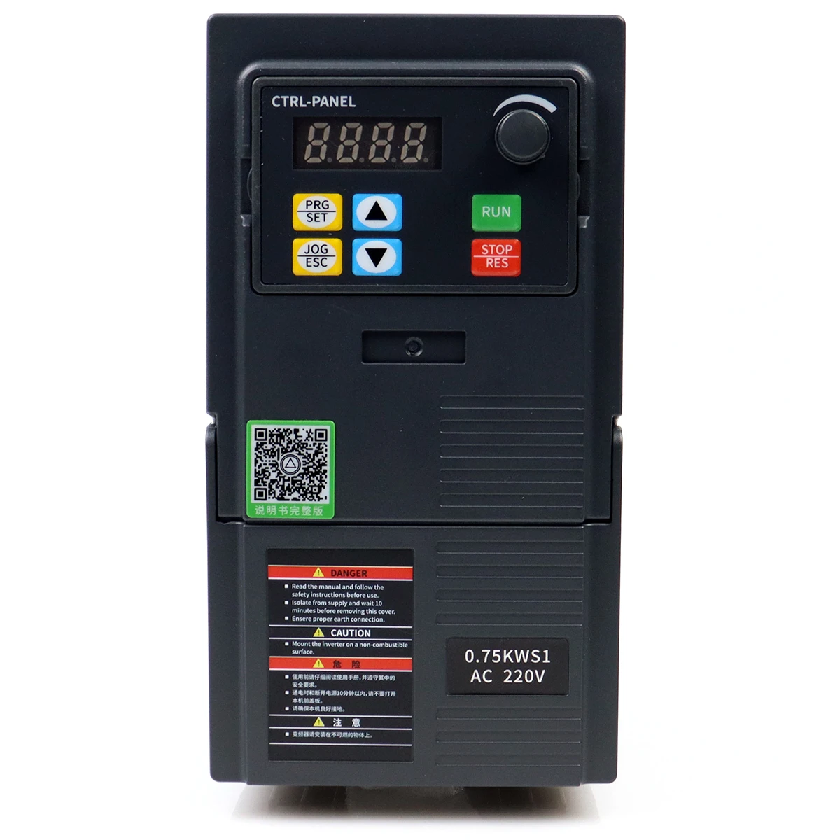 

Single Phase to three Phase VFD 0.4/0.75/1.5/2.2/3.0/4.0/5.5KW Variable Frequency Drive Converter Inverter Speed Controller