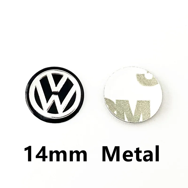 VW Car Remote Shell Sticker 100 Pcs car decal,car emblem,epoxy sticker badge