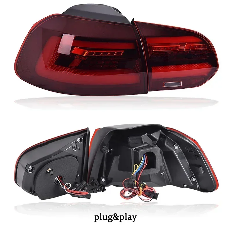 VW フォルクスワーゲンゴルフ3 HELLAブラックテールランプ 左右セット