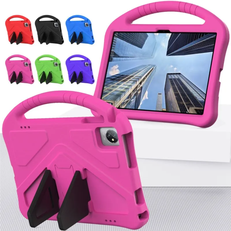 

For Blackview Tab 7 Wifi Tab 8 Wifi OSCAL Pad 60 10.1inch EVA Shockproof Protective Case with Stand Handle Tablet kids cover