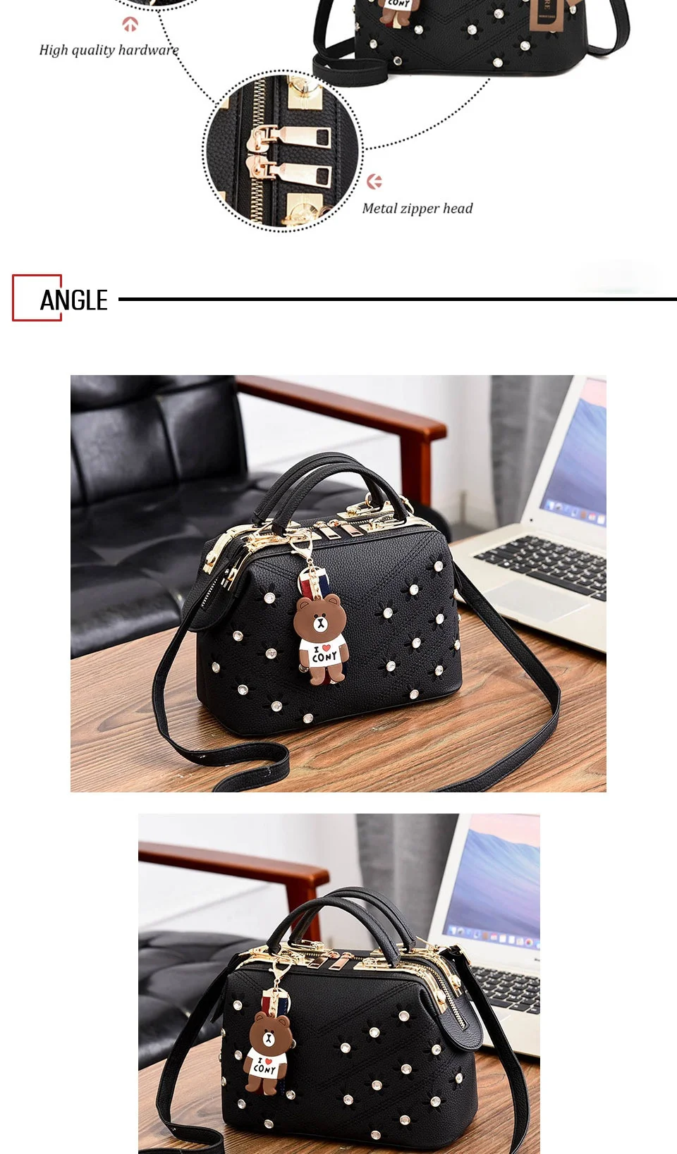 Fashion Shoulder Bag for Women Handbags New Female Solid Color Crossbody s Ladies Small Messenger Girl Cute