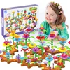 Flower Garden Building Toys Set For Kids STEM Educational Activity for Preschool Toddler Creativity Stacking Block Games Gift 1