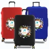 Luggage Protective Covers Luggage Cover Suitcase Protector Travel Accessories Fit 18-32 Inch Luggage Boot Travel Printing Series 1