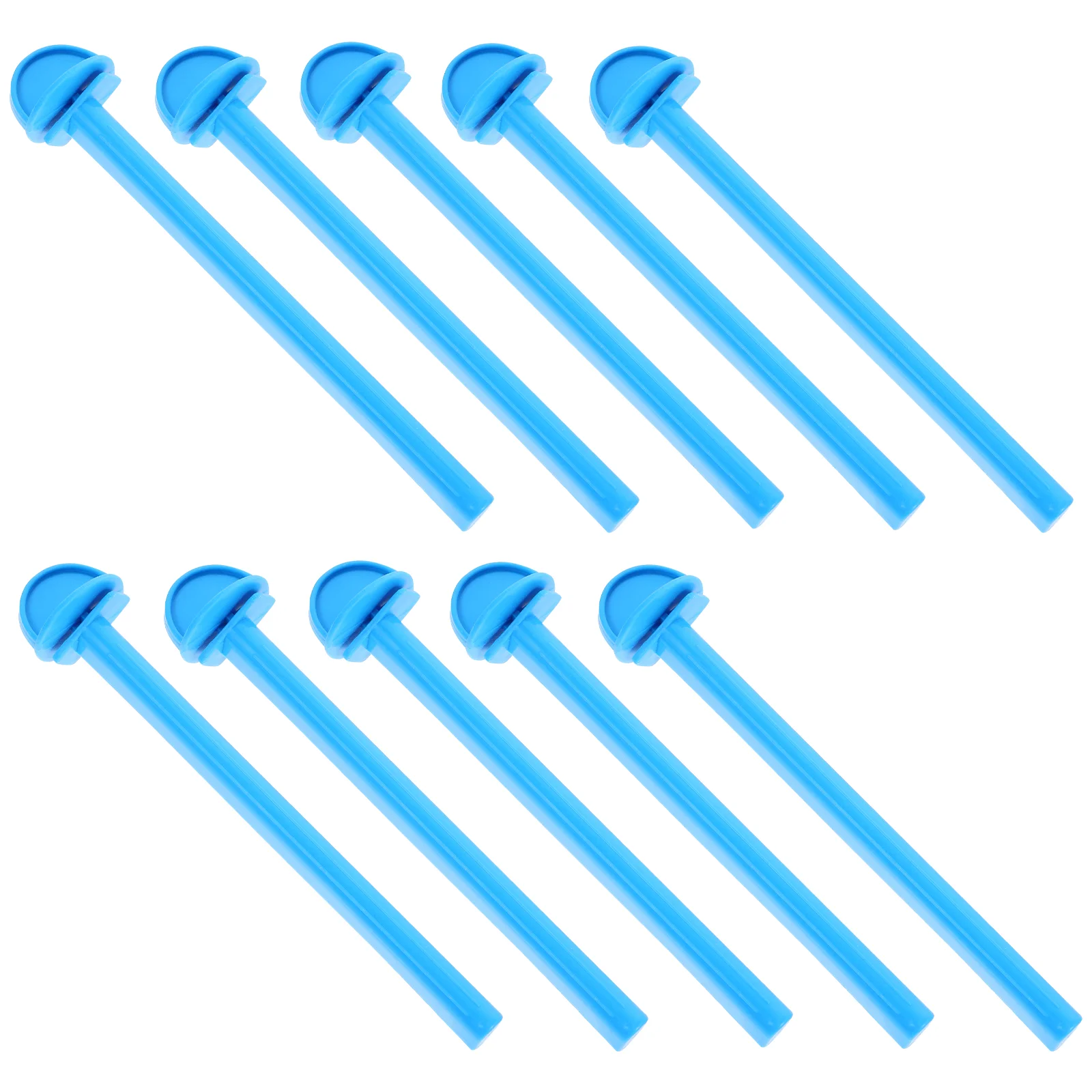 Bird Cage Accessories Bird Perch Stand 10 Pcs Plastic Perch Bird Cage Stand Birdie Play Pole Parrot Standing Rod Durable Aviary Accessories Bird Nest Support