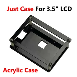 3.5 - inch HDMI LCD Resistive Touch Screen with Acrylic Case and 480×320 IPS Display - Just Case