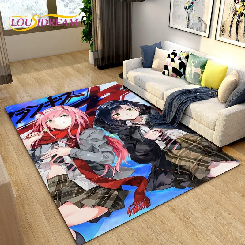 Рисунок 6 - Нулевые два любимых в FRANXX аниме коврик