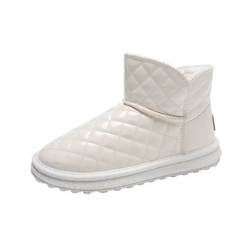 New 2023 Ins Fashion Women Ankle Boots Winter Warm Female Snow Boots Platforms Casual Short Shoes Woman Boots