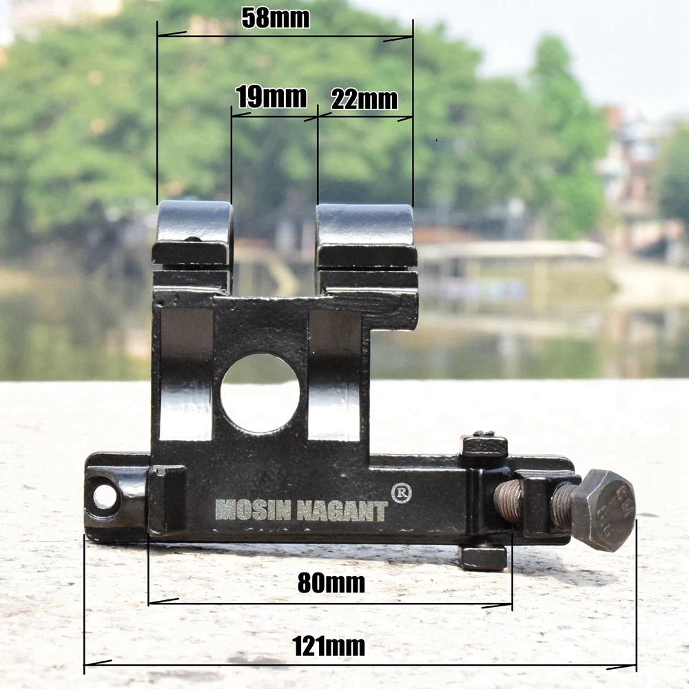 VASILII 25.4Mm 1 "Mosin-Nagant Staal Side Mount Voor Riflescope