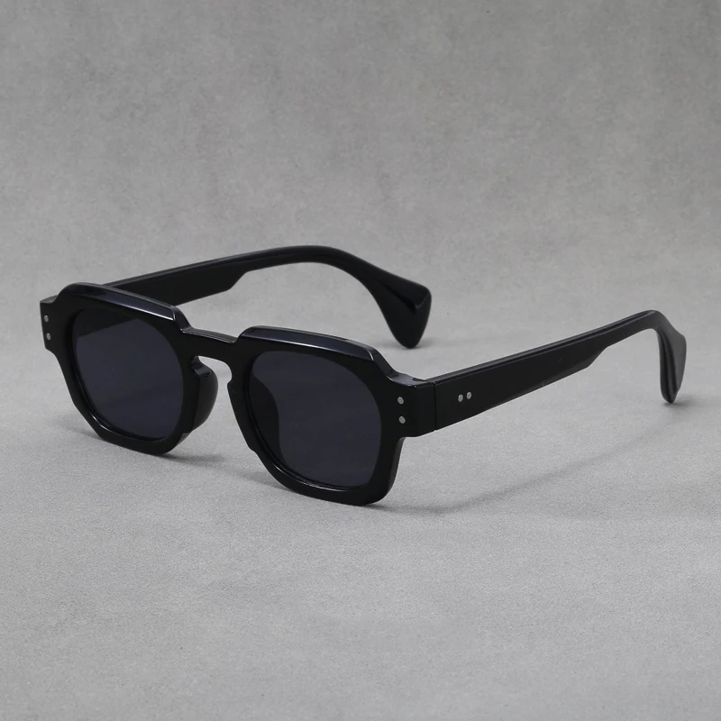 Vintage Square Sunglasses - Unisex Designer Fashion Retro Shades