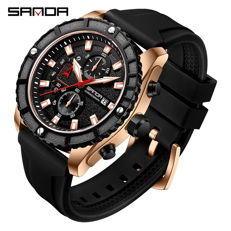 Mens Watches Rose Gold Black  Mens Watch Fashion Rose Gold - 2023 New Mens  Fashion - Aliexpress