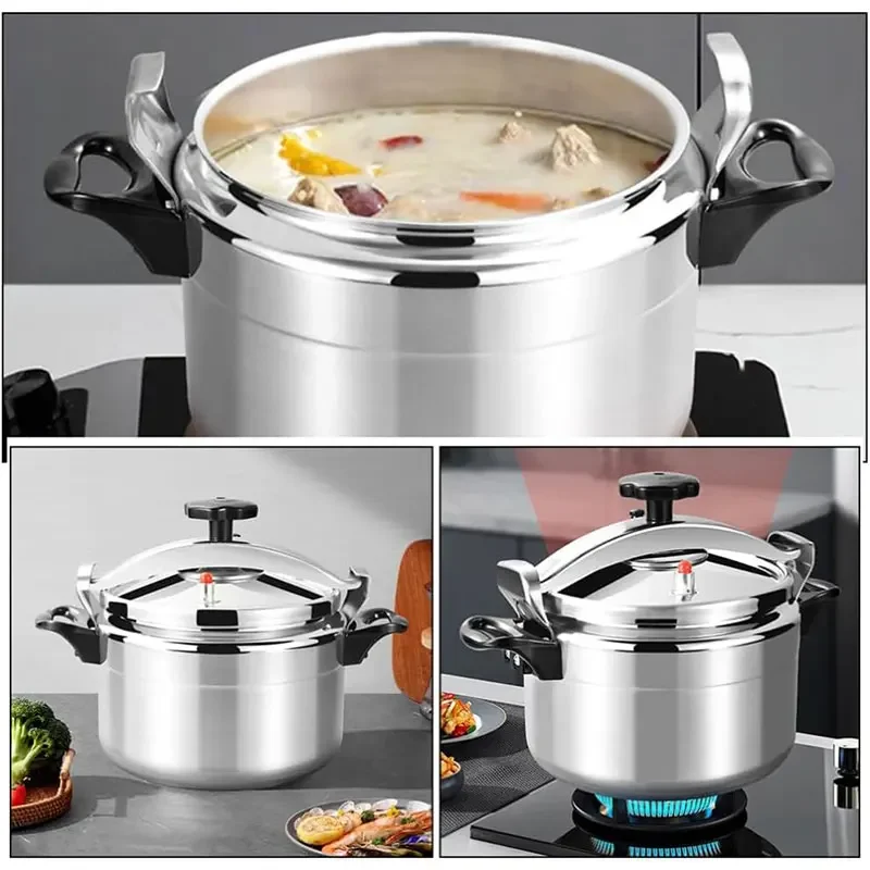 5L/7L Aluminum Safe Explosion Proof Pressure Cooker for Gas Cooker Super safety lock Pressure Cookers Cooking Pots pressure cooker
