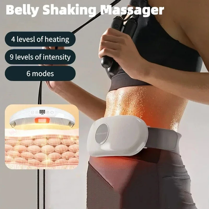 Waist Fat Machine Stomach Machine Lazy Exercise Machine Home Multifunctional Waist and Back Hot Compress Abdominal Massager