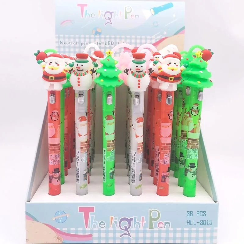 Lote de 36 bolígrafos de Gel con forma de unicornio y aguacate