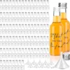 50ml 1.7oz Mini Liquor Bottles Small Plastic Spirit Bottles Wedding Mini Wine Bottles Plastic Alcohol Shot Bottles Party Favors 2
