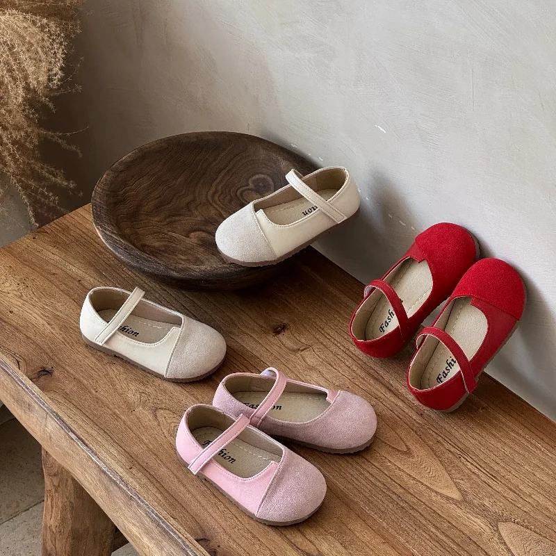 Girls Soft Sole Ballet Flats Shoes for Autumn