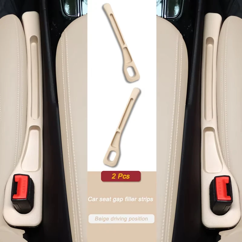 Car Seat Gap Filler with Leak-Proof Design - Pack of 2